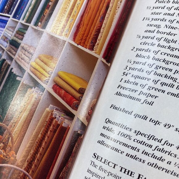 Quilt Sampler Better Homes and Gardens Magazine 10 Exclusive Quilt Patterns 1996 - Picture 9 of 11